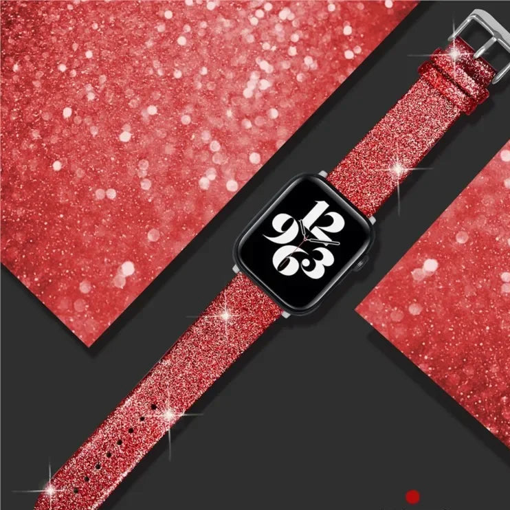 DazzleBand Luxe Leather Strap