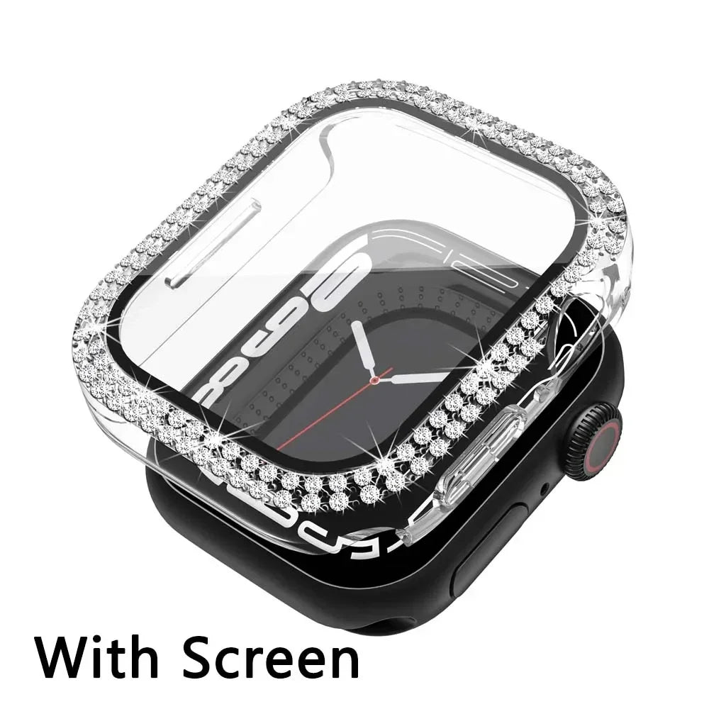 BlingGuard Diamond Tempered Glass Cover