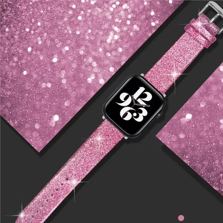 DazzleBand Luxe Leather Strap